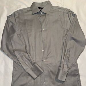 Murano Stretch - Men's Gray Dress Shirt